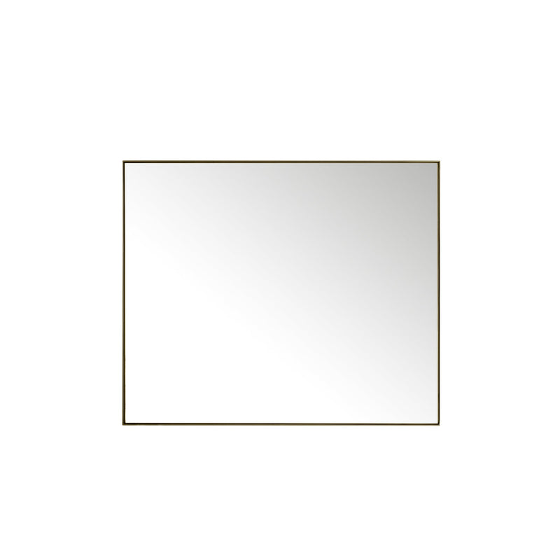 James Martin Rohe 48" Mirror, Champagne Brass