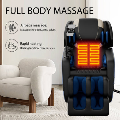 Airvana Imperium Full-Body Zero-Gravity Massage Recliner Chair With Ambient Lighting (SAK34591)