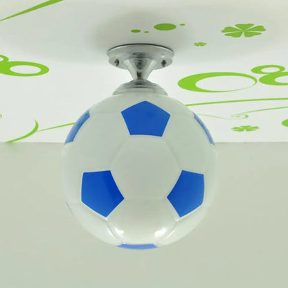 DecorBites™ Fun Football Flushmount Ceiling Light for Boys Room