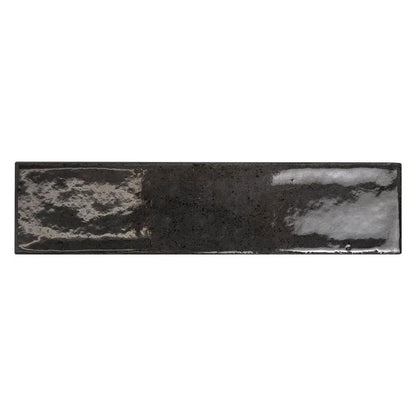 Fusion Antracite Polished Zellige Look Porcelain Tiles 2 1/2x10