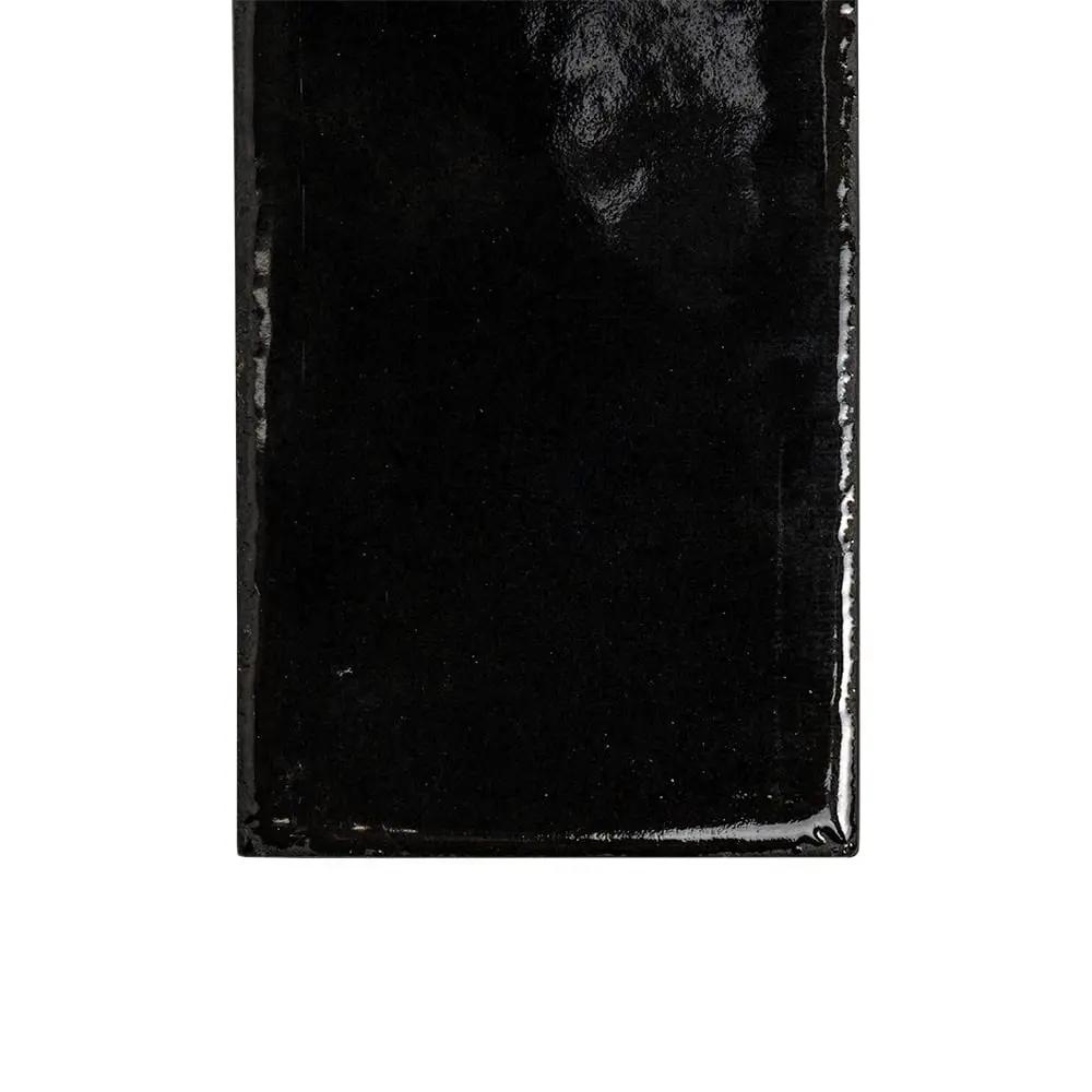 Fusion Nero Polished Zellige Look Porcelain Tiles 2 1/2x10