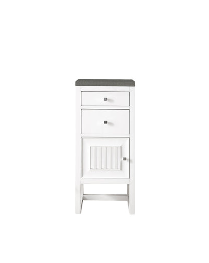 James Martin Athens 15" Base Cabinet, Glossy White