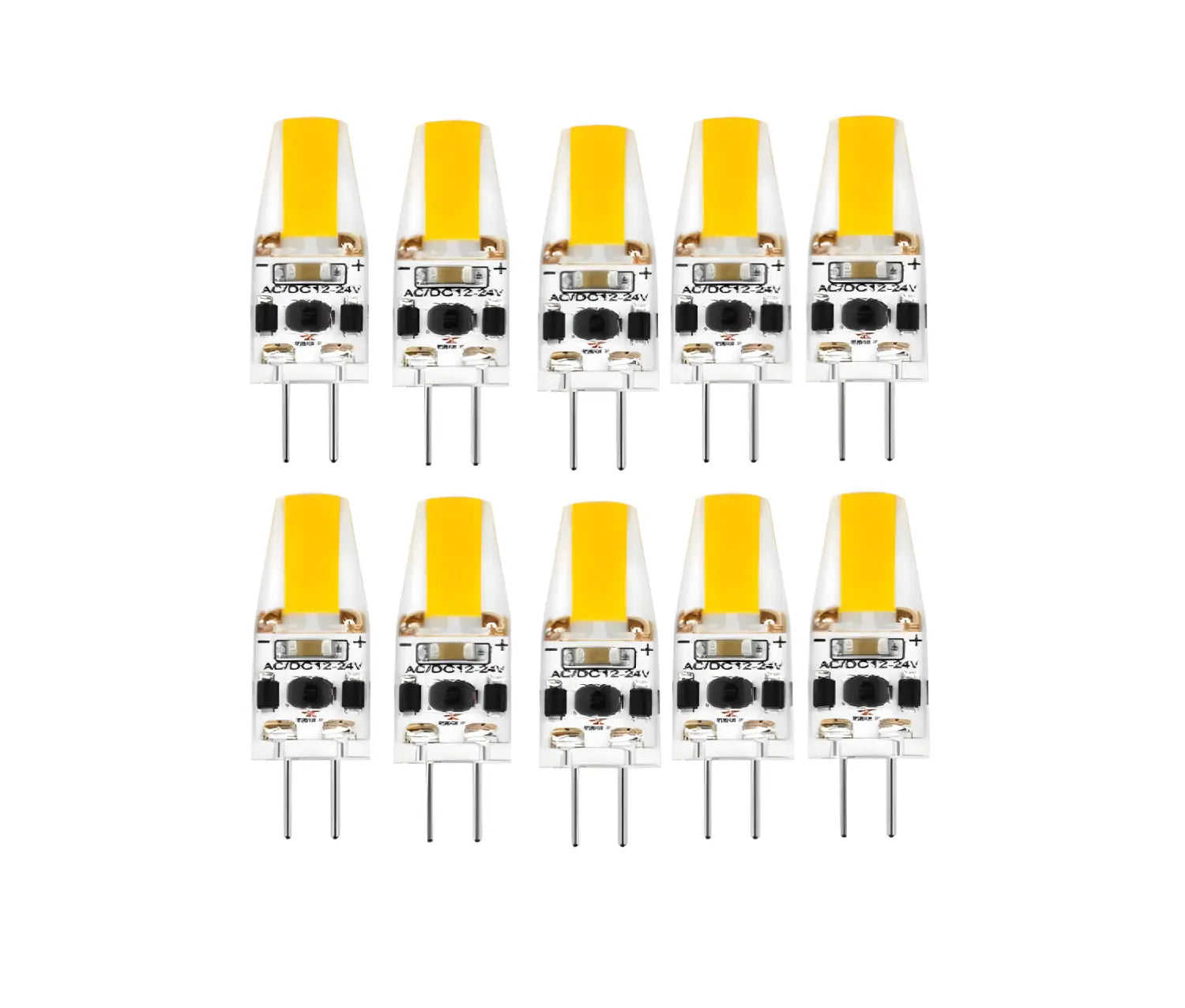 G4 JC LED Bi-Pin Bulb - Dimmable Silicon Light Bulb Types