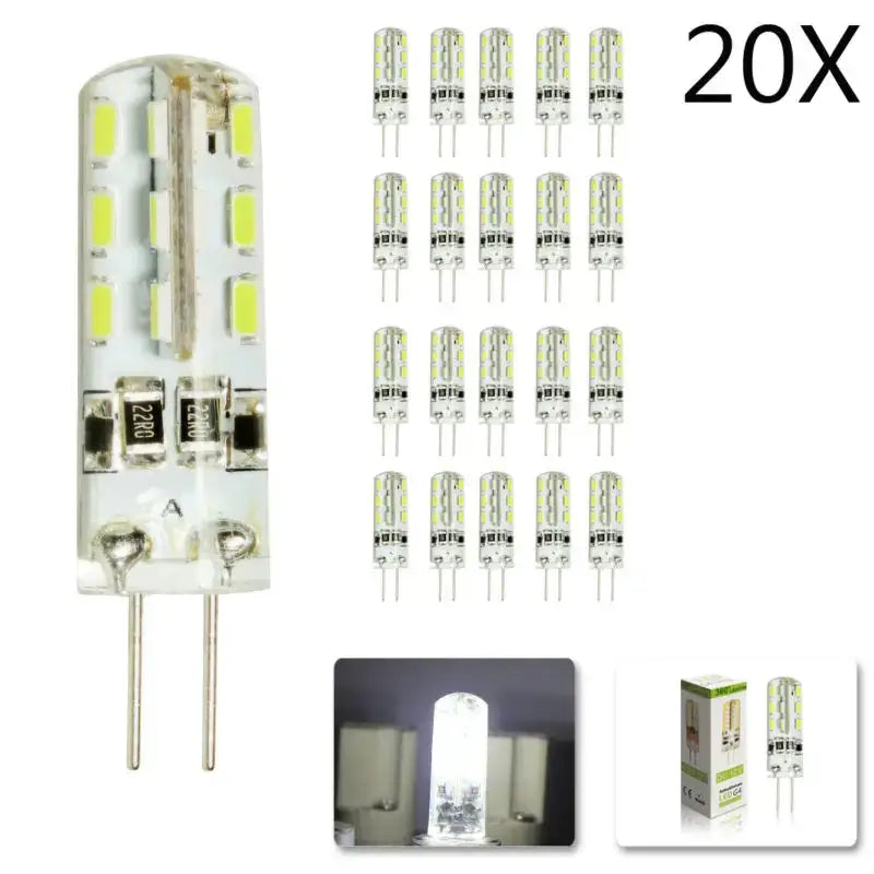 G4 led corn lamp warm & cold white kitchen spotlight bulb