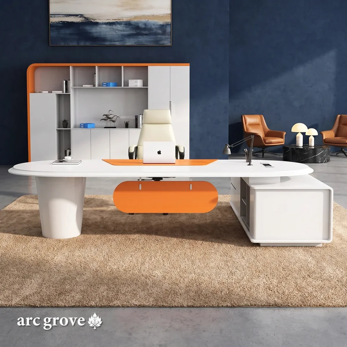 Gauss · L-Shaped Executive Desk
