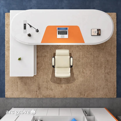 Gauss · L-Shaped Executive Desk