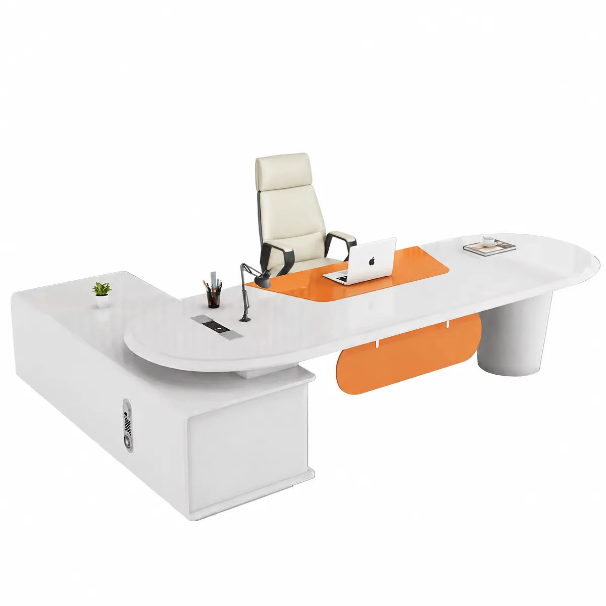 Gauss · L-Shaped Executive Desk