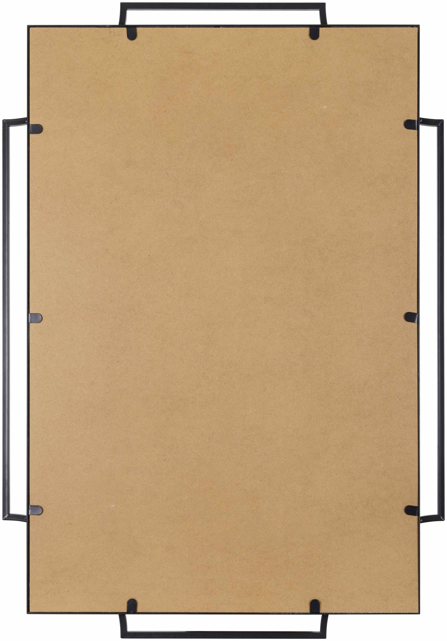 Golasecca Black Frame Mirror