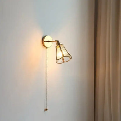 Geometric amber & cream glass pendant light for dining room