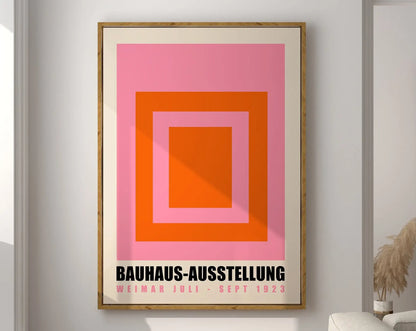 DecorBites™ Geometric Bauhaus Canvas Wall Art