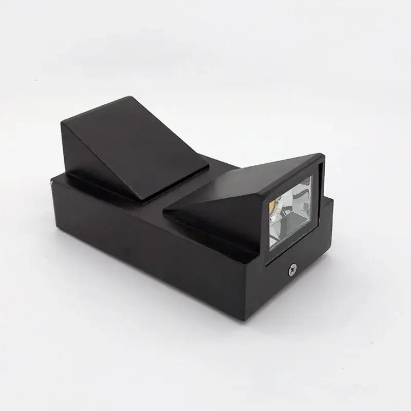 Geometric black led outdoor wall light bedroom decoration lamp