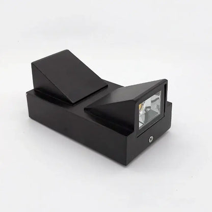 Geometric black led outdoor wall light bedroom decoration lamp