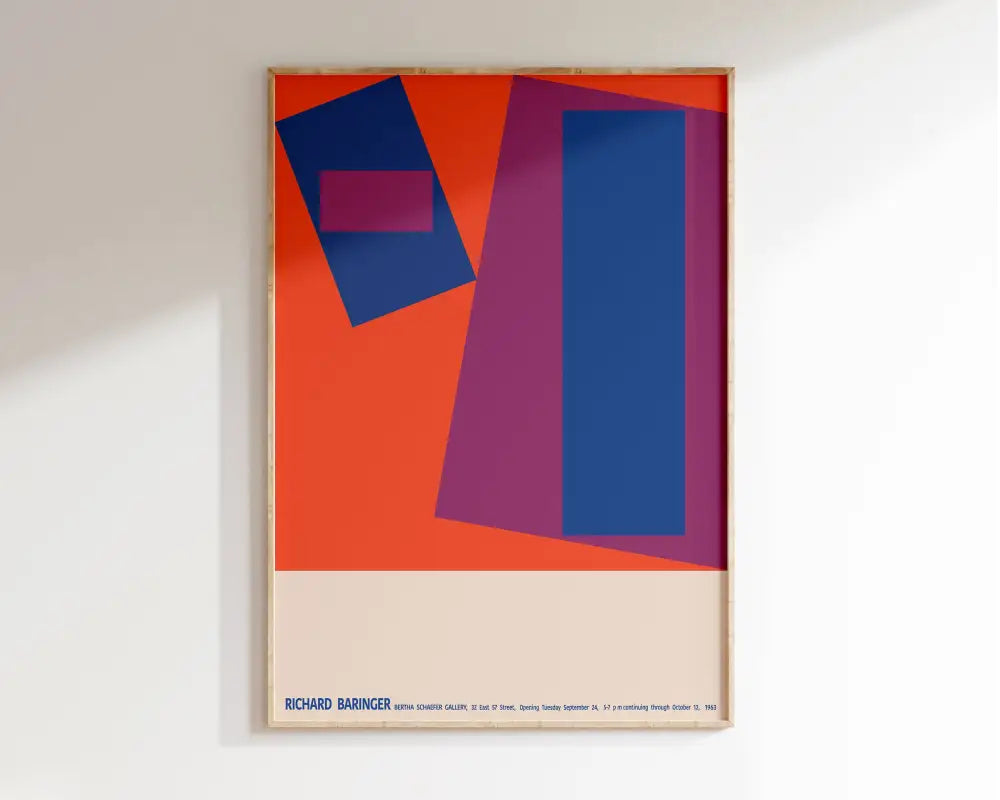 Bauhaus geometric canvas prints living room abstract wall art