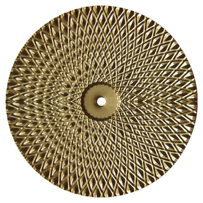 Geometric golden metal wall art set living room round decor