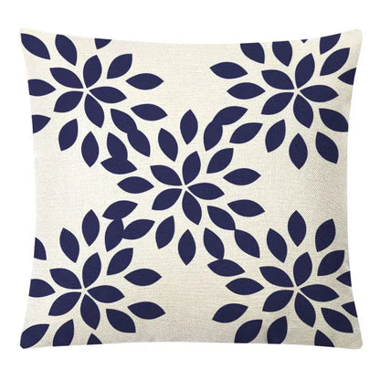 Geometric yellow linen pillow cover set living room autumnal decor
