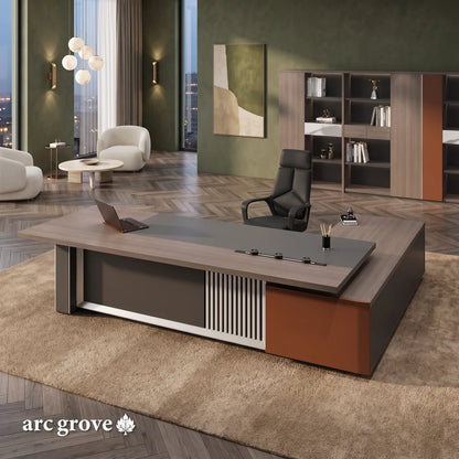 Gidley · Modern L-Shaped Executive Desk