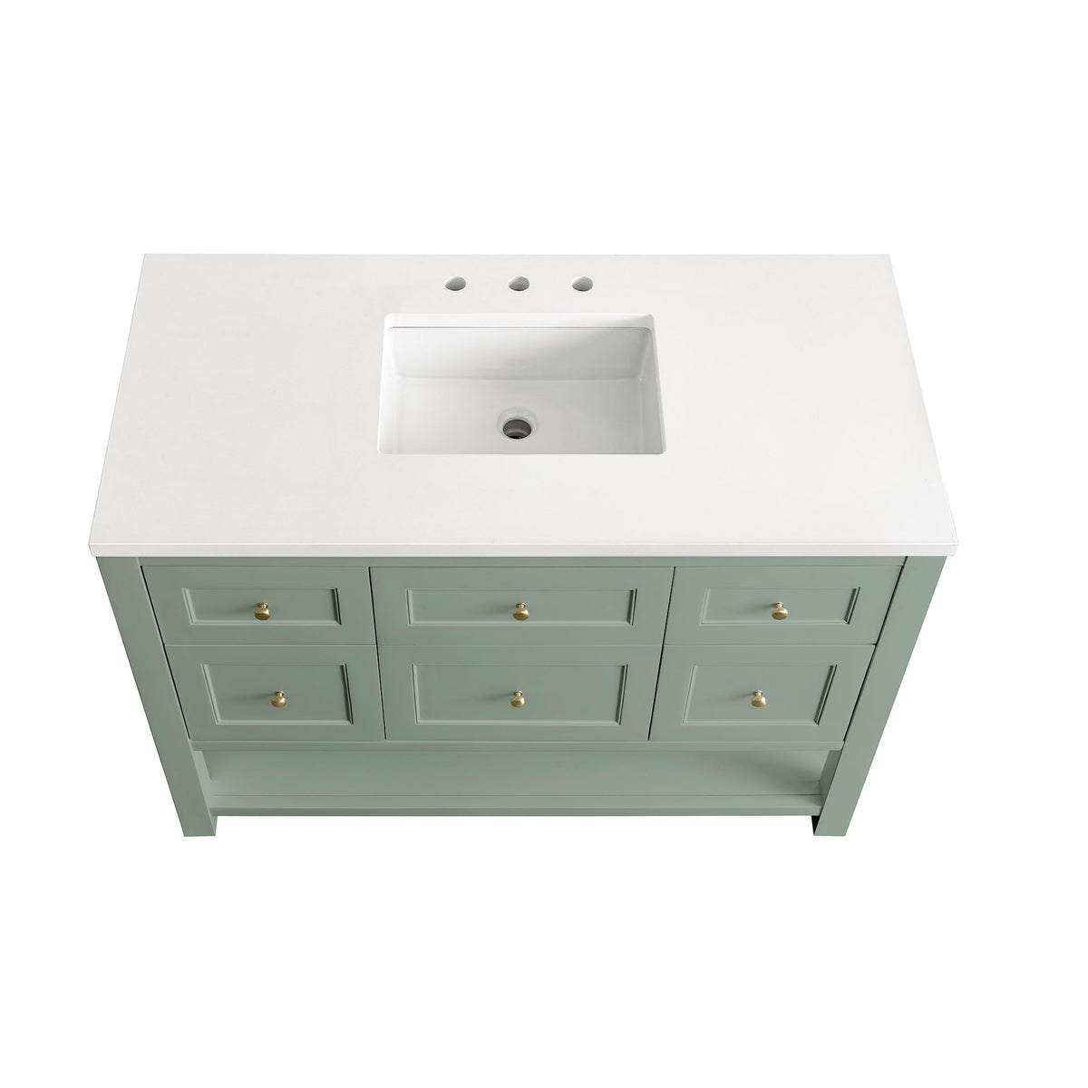 James Martin Breckenridge 48" Single Bathroom Vanity, Smokey Celadon
