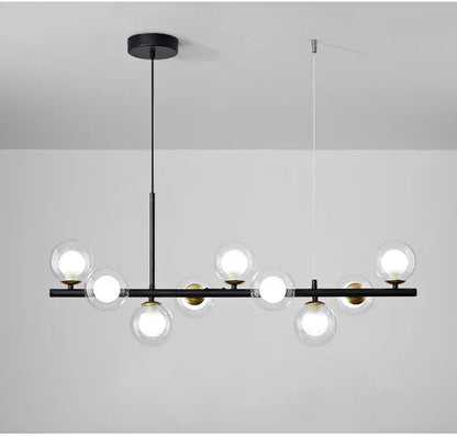 DecorBites™ Glass Ball Chandelier for Home Lighting