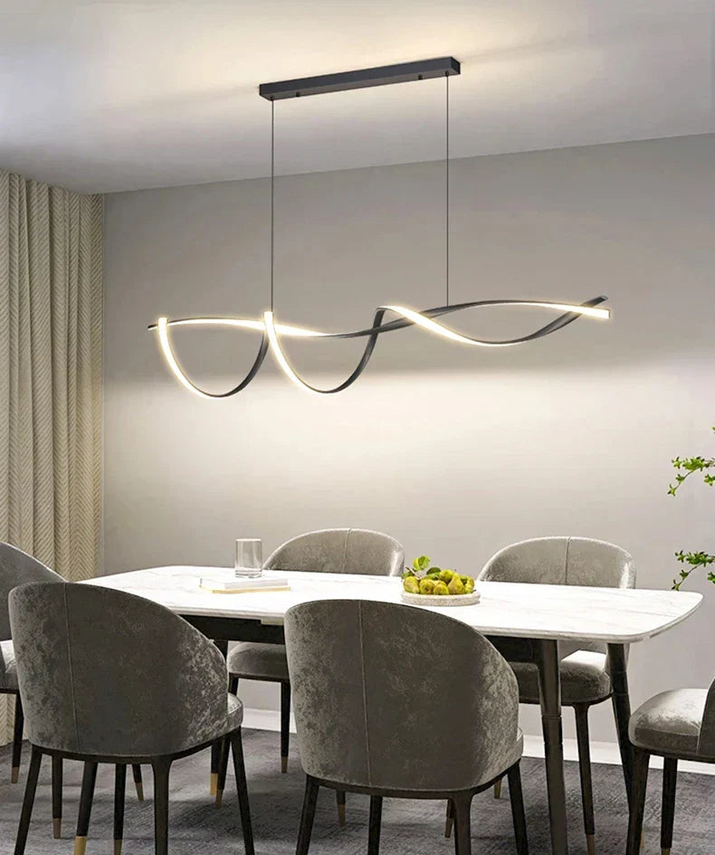 DecorBites™ Glass Pendant Lights with LED for Modern Home Decor