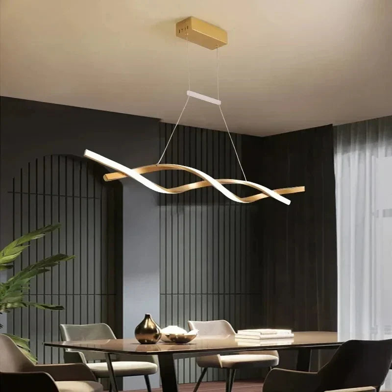 DecorBites™ Glass Pendant Lights with LED for Modern Home Decor