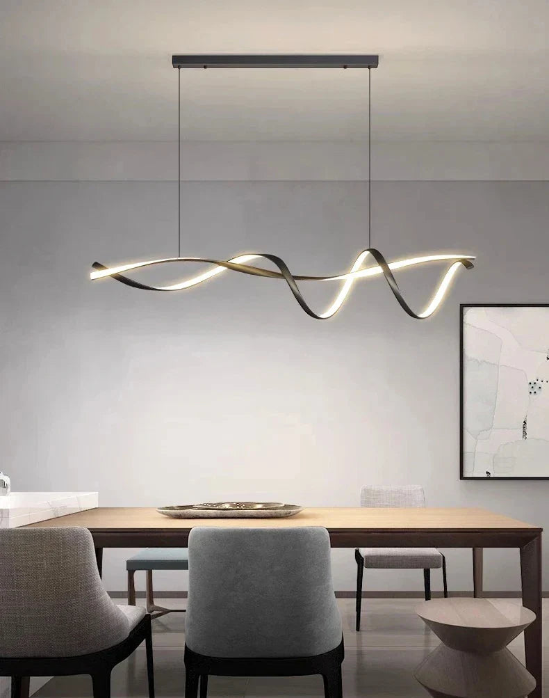 DecorBites™ Glass Pendant Lights with LED for Modern Home Decor
