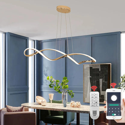 DecorBites™ Glass Pendant Lights with LED for Modern Home Decor