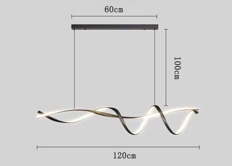 DecorBites™ Glass Pendant Lights with LED for Modern Home Decor