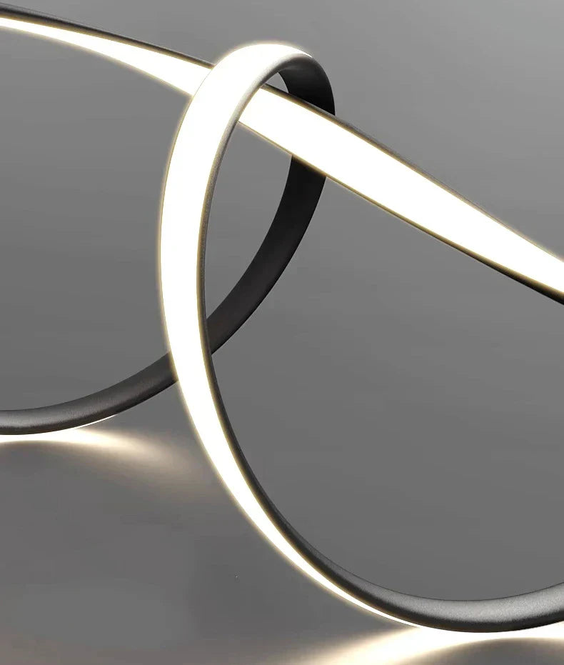 DecorBites™ Glass Pendant Lights with LED for Modern Home Decor