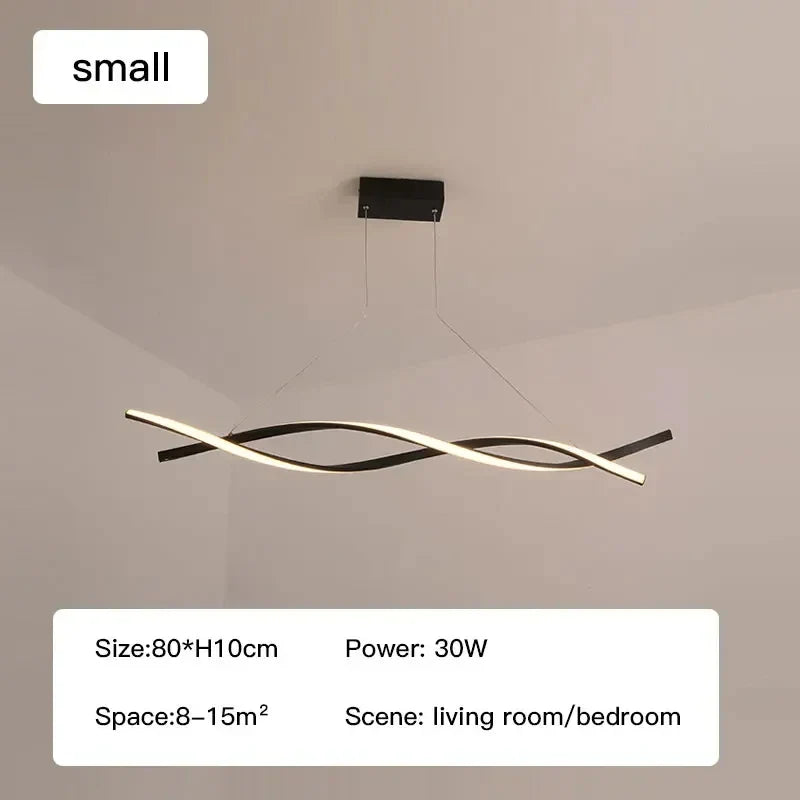 DecorBites™ Glass Pendant Lights with LED for Modern Home Decor