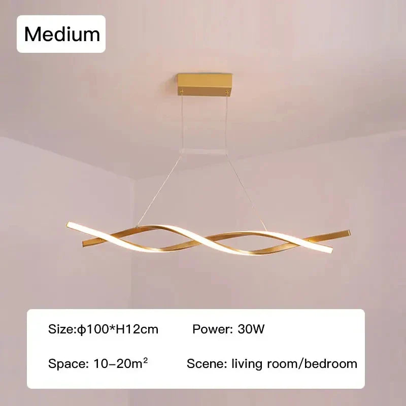 DecorBites™ Glass Pendant Lights with LED for Modern Home Decor