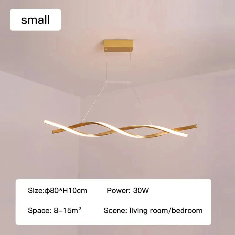 DecorBites™ Glass Pendant Lights with LED for Modern Home Decor