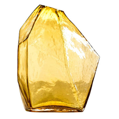 Glass Vase Hand Blown Glass Vase in Various Colors