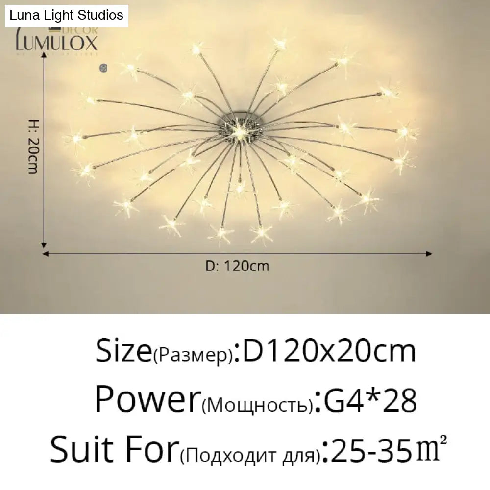 DecorBites™ Glory - LED Flowers Chandeliers