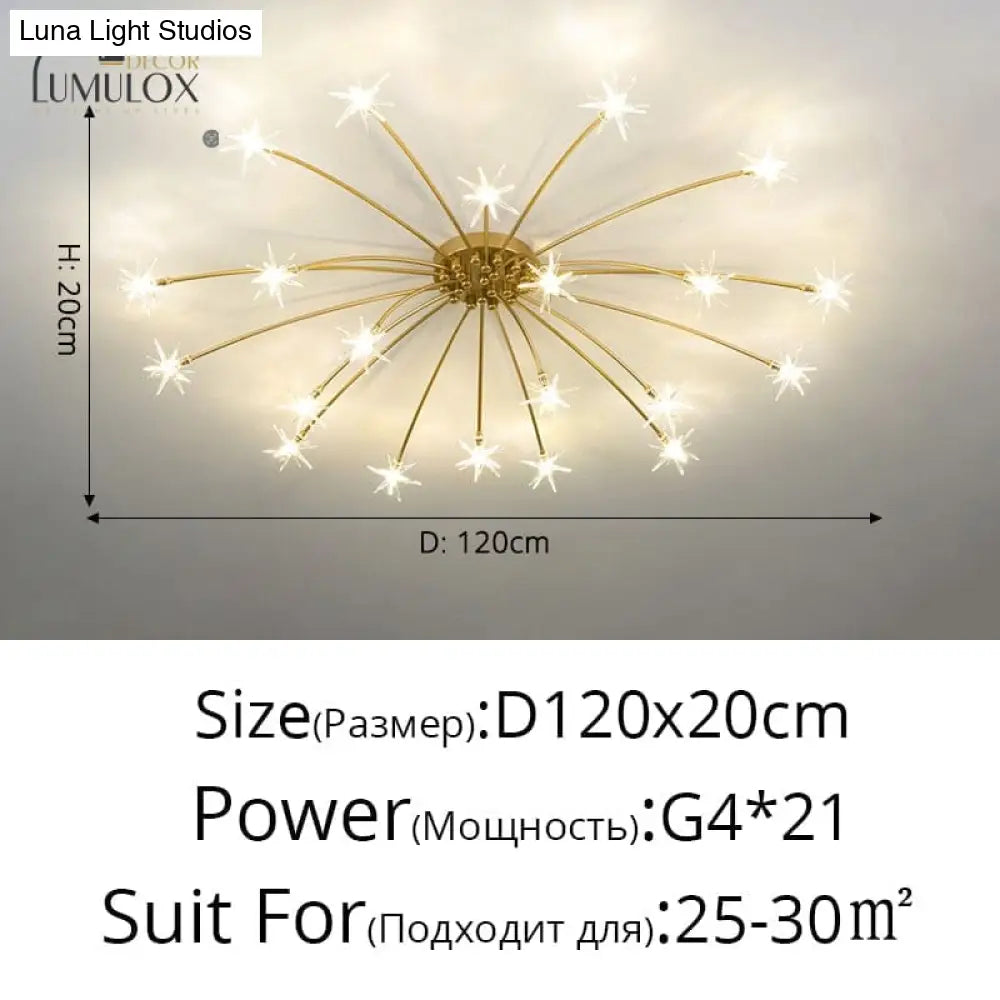 DecorBites™ Glory - LED Flowers Chandeliers