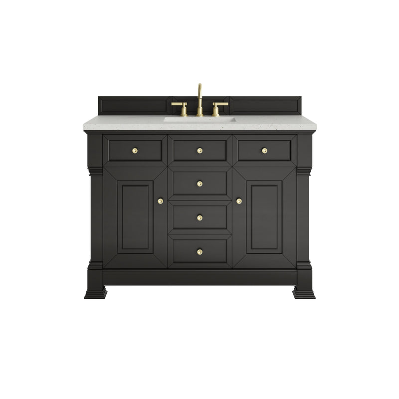 James Martin Brookfield 48" Single Bathroom Vanity, Black Onyx