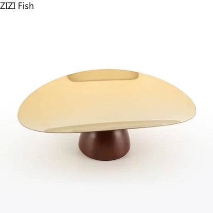 Gold and dark wood cake stand fruit bowl tray set for kitchen