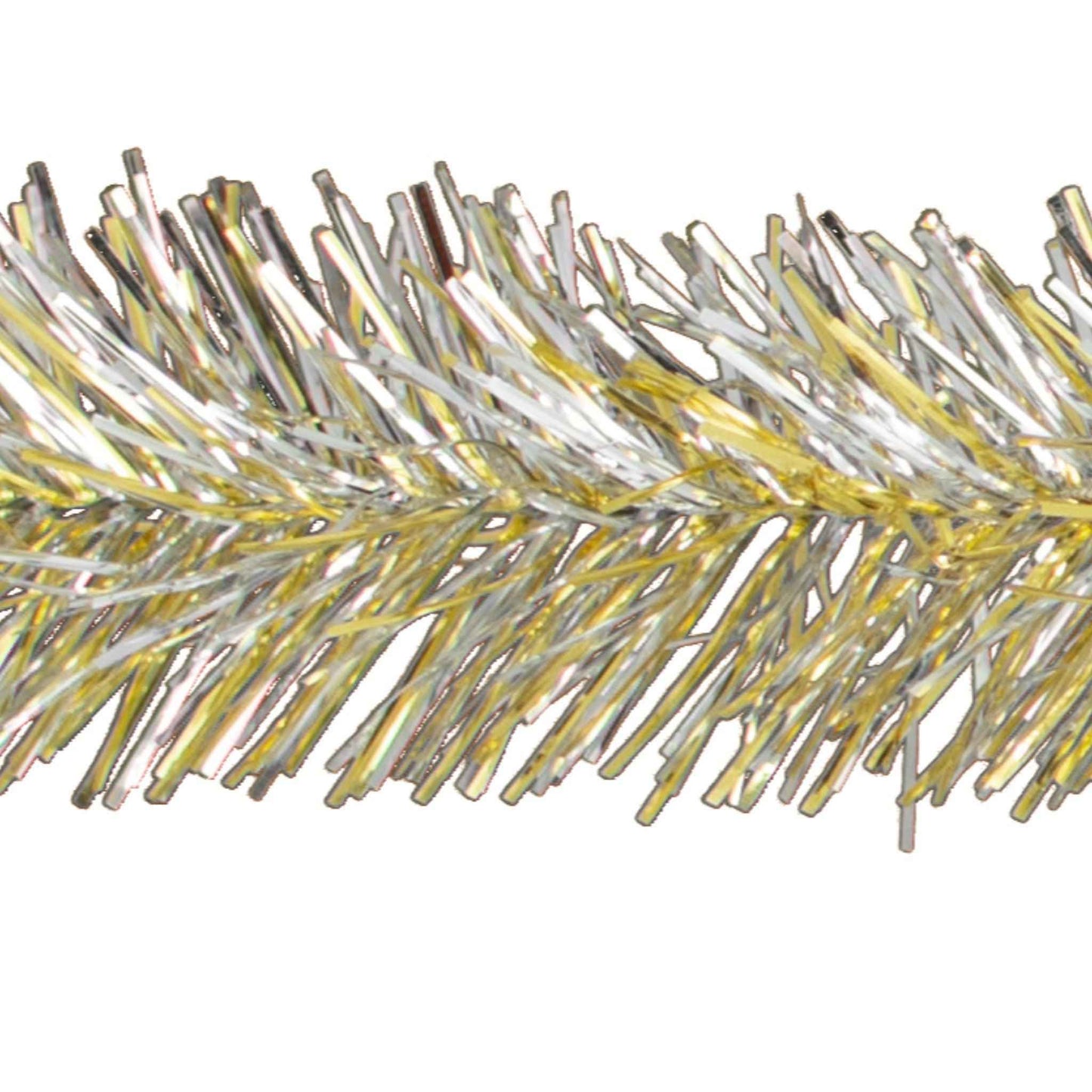 Gold & Silver Tinsel Garland