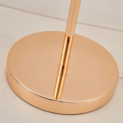 Gold butterfly led floor lamp living room iridescent art light