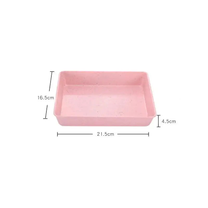 Gold carbon steel cake baking tray set kitchen non stick pan