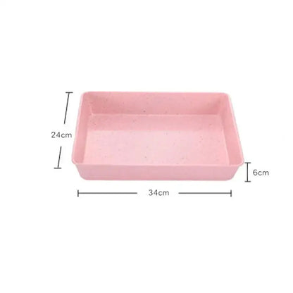 Gold carbon steel cake baking tray set kitchen non stick pan