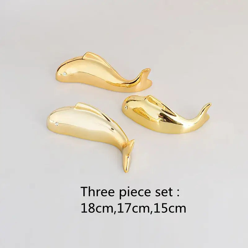 Gold carp fish lotus leaf wall art living room decor