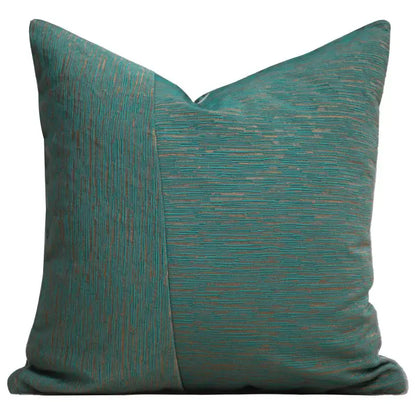 Gold leopard embroidered pillow cover set living room decor