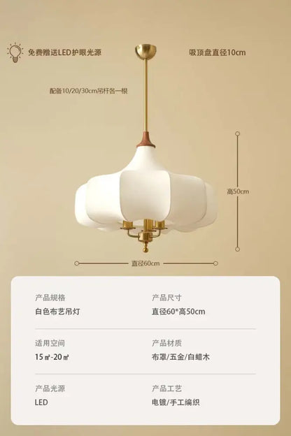 Gold lustre medieval brass pendant lights for dining room