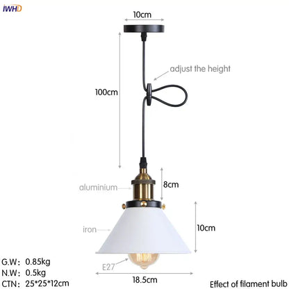 Gold retro edison fluted petal pendant lights for dining room
