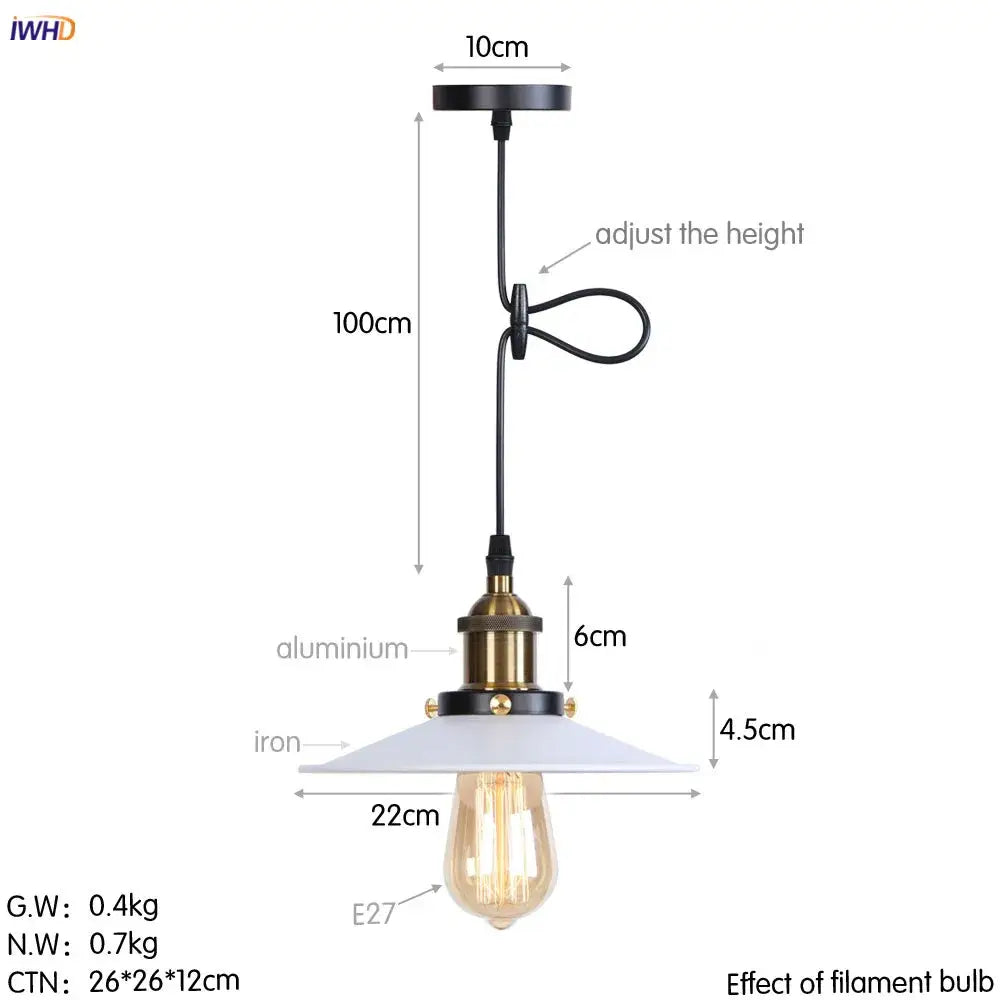 Gold retro edison fluted petal pendant lights for dining room