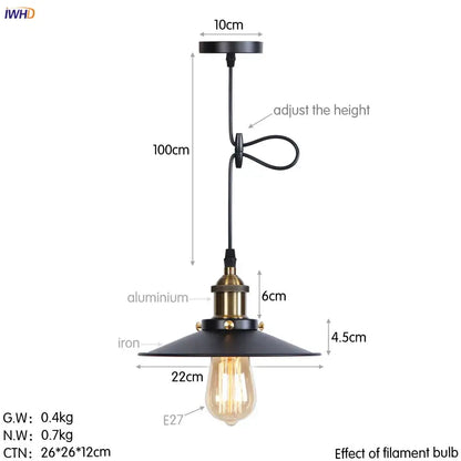 Gold retro edison fluted petal pendant lights for dining room