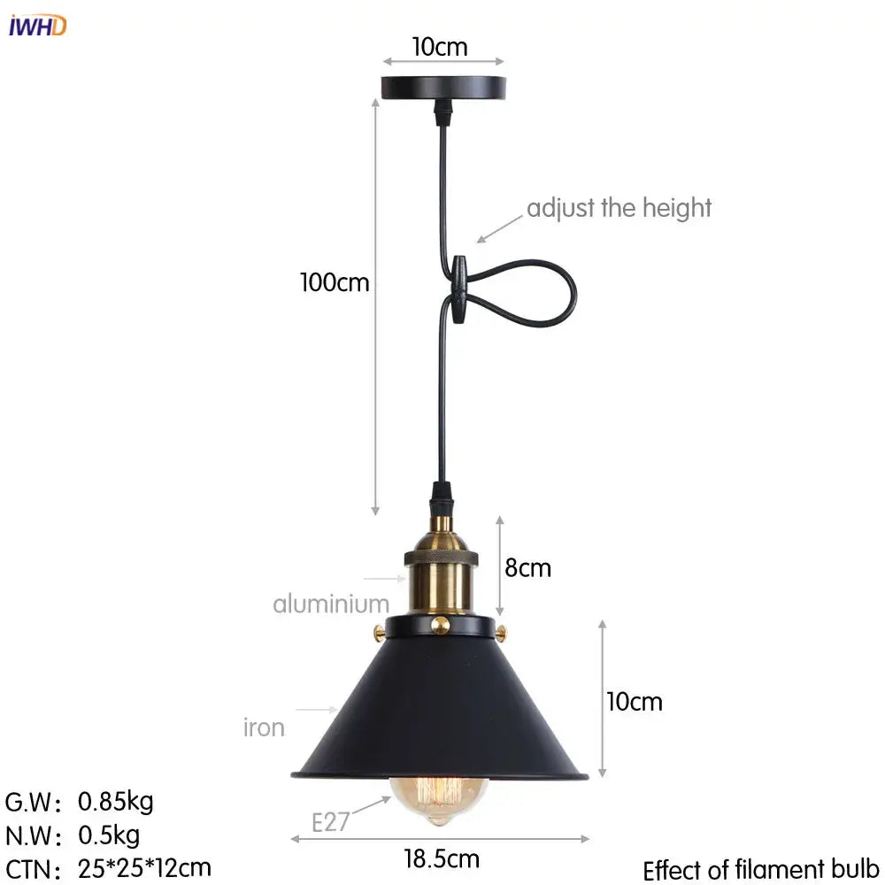 Gold retro edison fluted petal pendant lights for dining room