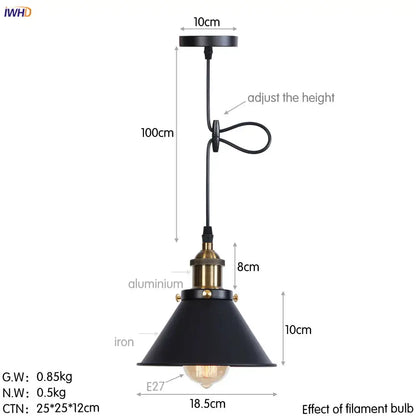 Gold retro edison fluted petal pendant lights for dining room