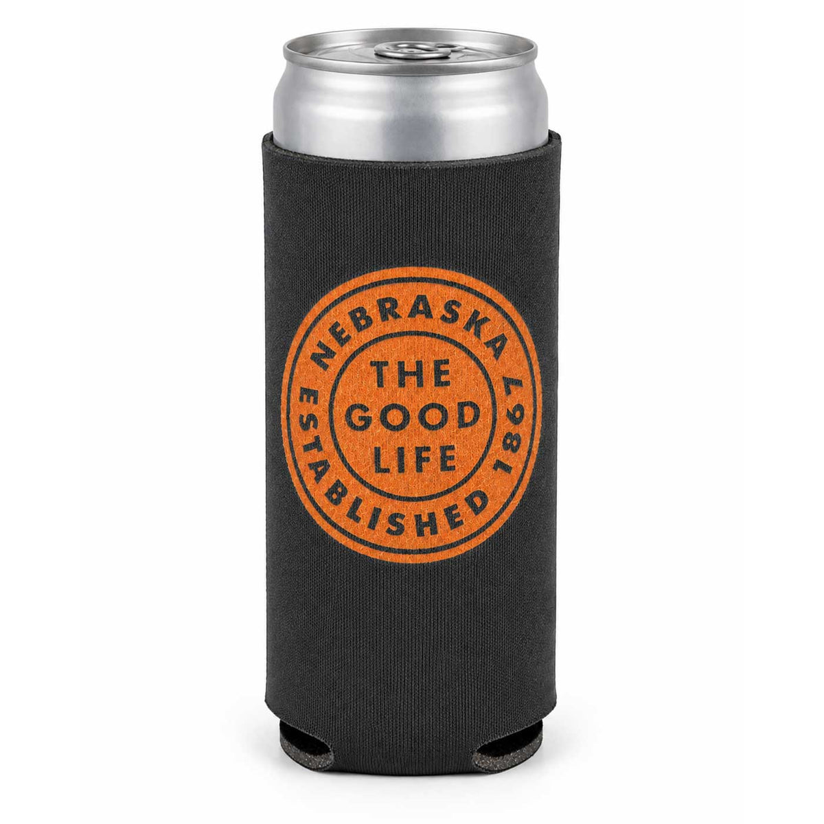 Nebraska The Good Life Est. 1867 Koozie | HEARTlandia