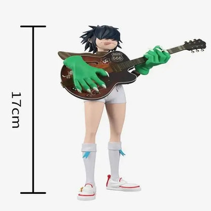 Gorillaz band resin action figure set bedroom collectible decor